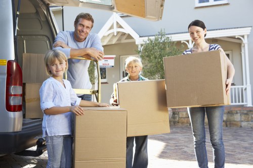 Sorted packaging and cardboard recycling in Bayswater