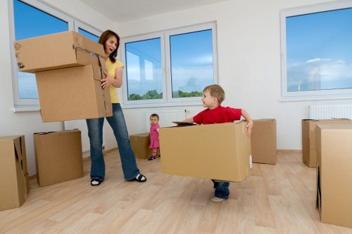 Business inventory organized in Bayswater self storage
